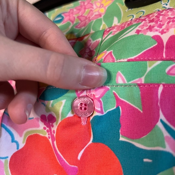 Vintage Lilly Pulitzer Tropical Pants - Picture 7 of 10